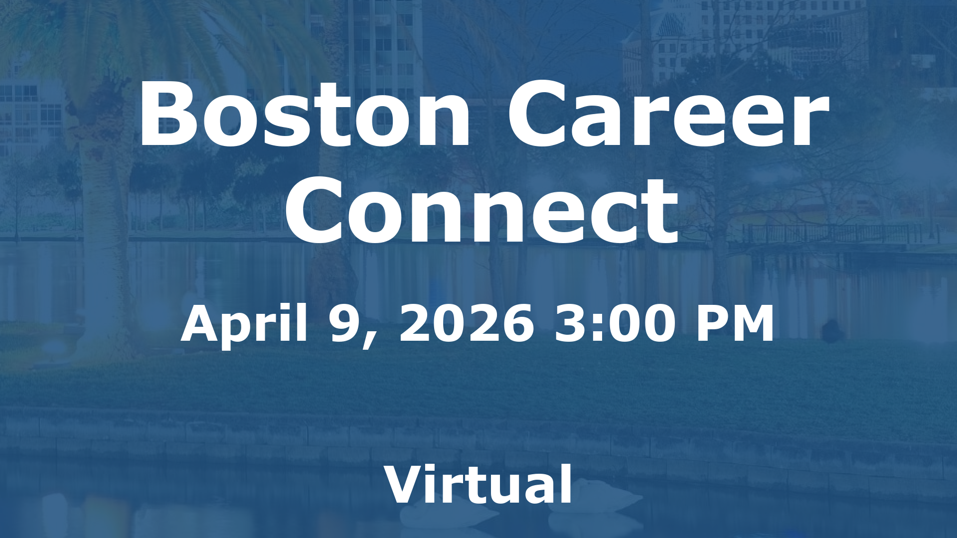 Boston Career Connect event image